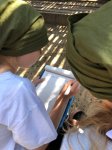 Всероссийская акция "Письмо солдату" в лагере "Бригантина"