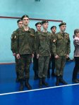 Первый этап районной военно-спортивной игры "Зарница"